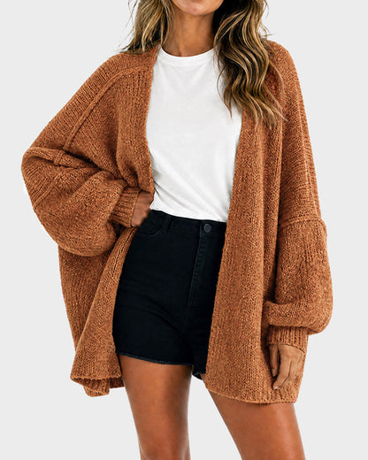 Oversized Knit Cardigan