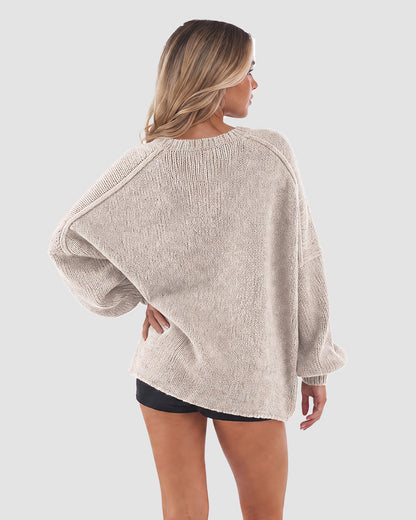 Oversized Knit Cardigan