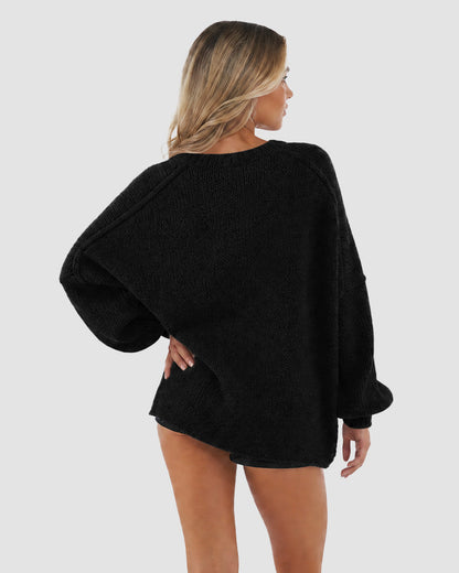 Oversized Knit Cardigan