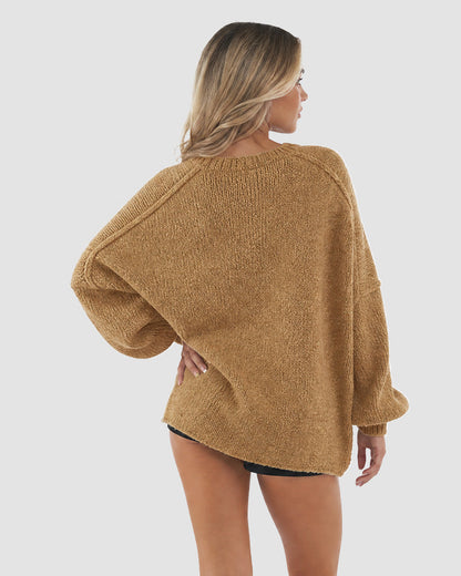 Oversized Knit Cardigan