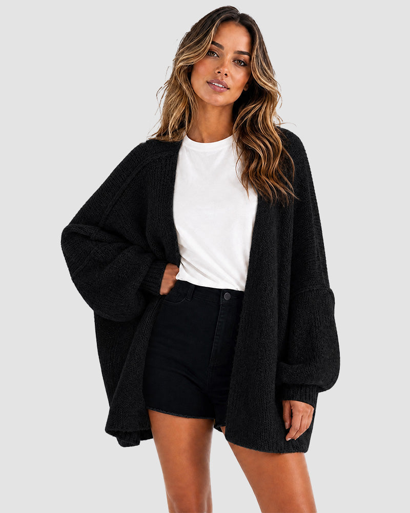 Oversized Knit Cardigan