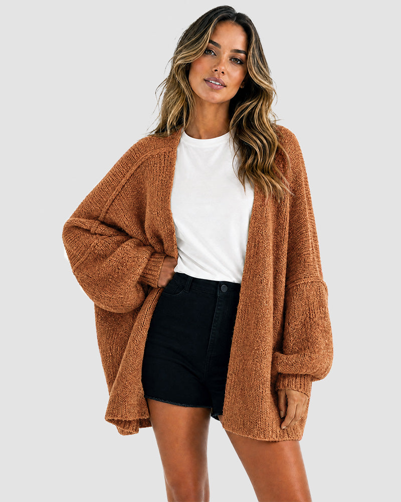 Oversized Knit Cardigan