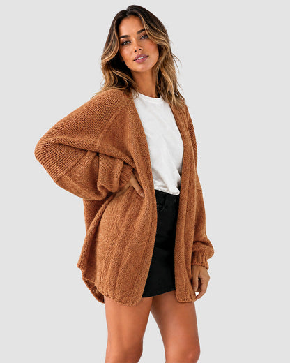 Oversized Knit Cardigan