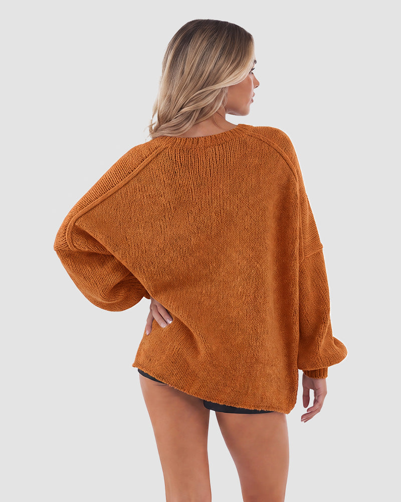 Oversized Knit Cardigan