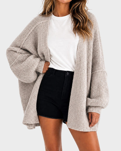 Oversized Knit Cardigan