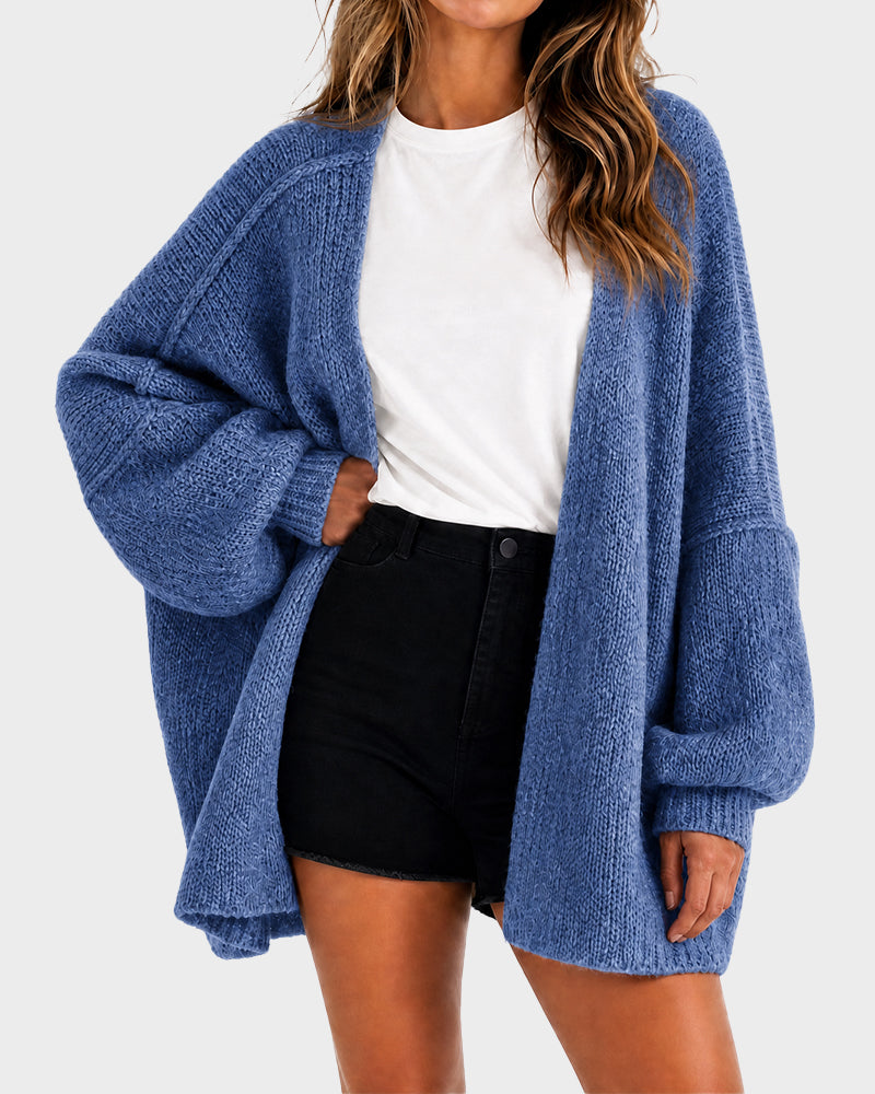 Oversized Knit Cardigan