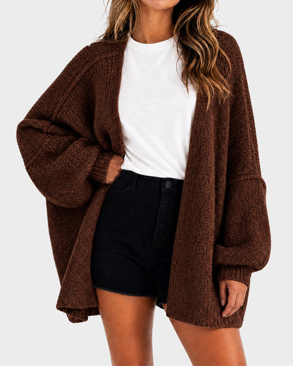 Oversized Knit Cardigan